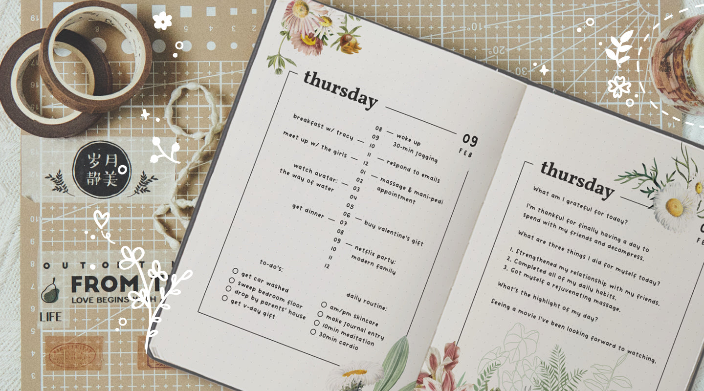 How to incorporate self-love into your daily bullet journal