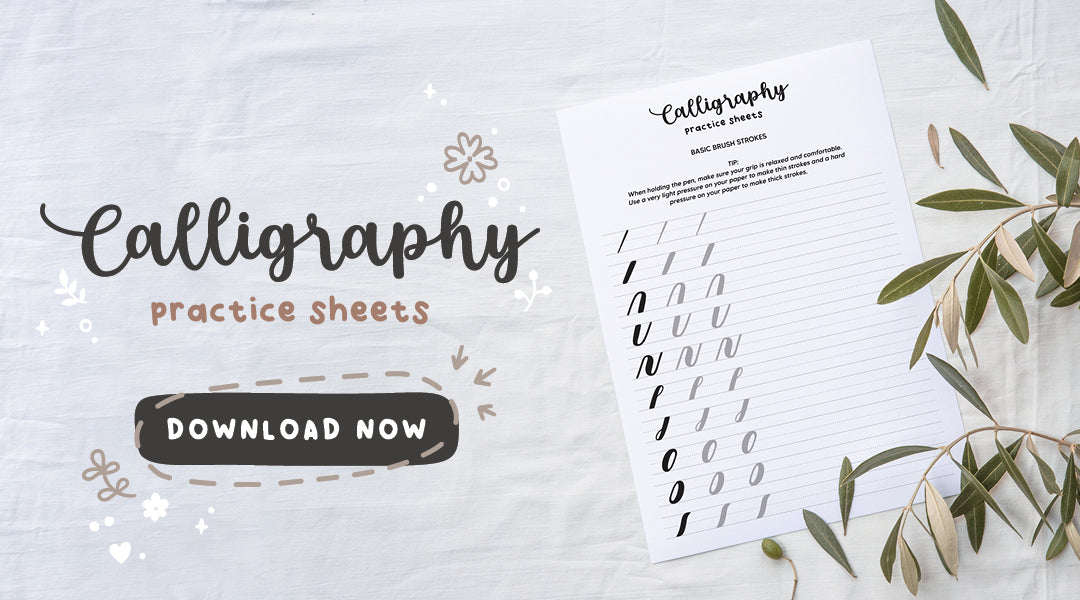 Calligraphy for Beginners: Free Printable Calligraphy L - Freebie